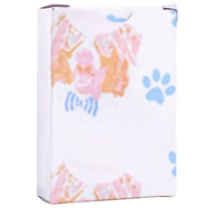 Australian Shepherd Dog Pattern T- Shirt Australian Shepherd Dog Cute Pattern T- Shirt Playing Cards Single Design (rectangle) With Custom Box by EnriqueJohnson