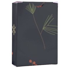 Festive Season Christmas Paper Playing Cards Single Design (rectangle) With Custom Box by uniart180623