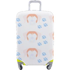 Boxer Dog Pattern T- Shirt Boxer Dog Pattern T- Shirt Luggage Cover (large) by EnriqueJohnson