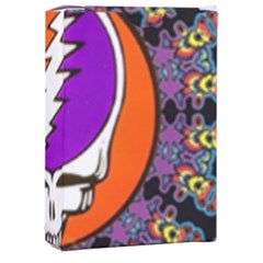 Gratefuldead Grateful Dead Pattern Playing Cards Single Design (rectangle) With Custom Box by Sarkoni