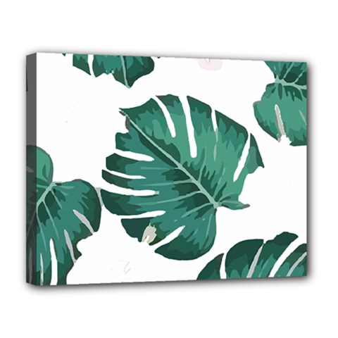 Hawaii T- Shirt Hawaii High Flower Modern T- Shirt Canvas 14  X 11  (stretched) by EnriqueJohnson
