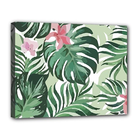 Hawaii T- Shirt Hawaii Jungle Creative T- Shirt Canvas 14  X 11  (stretched) by EnriqueJohnson