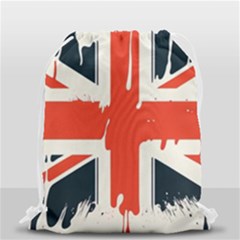 Union Jack England Uk United Kingdom London Drawstring Bag (small) by uniart180623