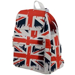 Union Jack England Uk United Kingdom London Top Flap Backpack by uniart180623
