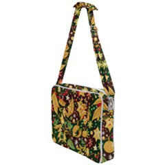 Christmas Pattern Cross Body Office Bag by Valentinaart
