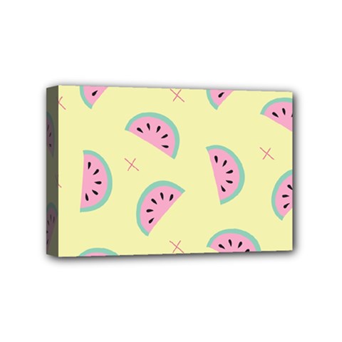 Watermelon Wallpapers  Creative Illustration And Patterns Mini Canvas 6  X 4  (stretched) by Ket1n9