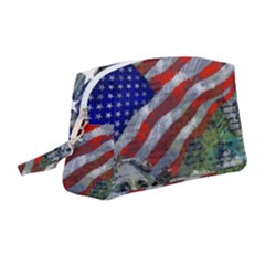 Usa United States Of America Images Independence Day Wristlet Pouch Bag (medium) by Ket1n9