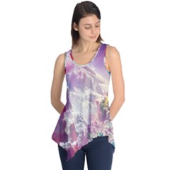 Clouds Multicolor Fantasy Art Skies Sleeveless Tunic by Ket1n9