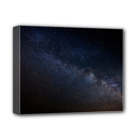 Cosmos-dark-hd-wallpaper-milky-way Deluxe Canvas 14  X 11  (stretched) by Ket1n9