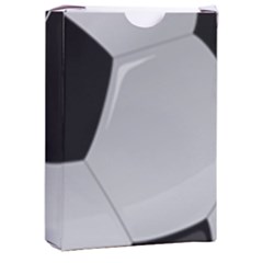 Soccer Ball Playing Cards Single Design (rectangle) With Custom Box by Ket1n9