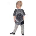 Space-universe-earth-rocket Kids  Raglan T-Shirt View2