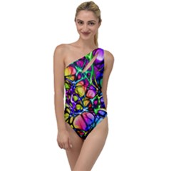 Network-nerves-nervous-system-line To One Side Swimsuit by Ket1n9