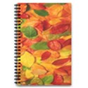 Leaves Texture 5.5  x 8.5  Notebook View1