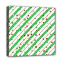 Christmas Paper Stars Pattern Texture Background Colorful Colors Seamless Mini Canvas 8  x 8  (Stretched) View1