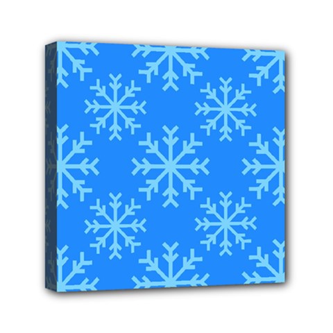 Holiday Celebration Decoration Background Christmas Mini Canvas 6  X 6  (stretched) by Ket1n9