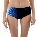 Data-computer-internet-online Reversible Mid-Waist Bikini Bottoms View1
