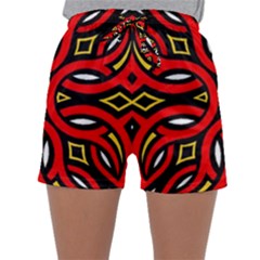 Traditional Art Pattern Sleepwear Shorts by Ket1n9