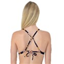 Alien Surface Pattern Reversible Tri Bikini Top View4