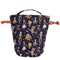 Alien Surface Pattern Drawstring Bucket Bag View2