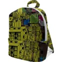 Technology Circuit Board Zip Up Backpack View1