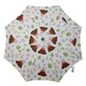 Cute-palm-volcano-seamless-pattern Hook Handle Umbrellas (Large) View1
