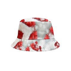 Christmas-background-tile-gifts Inside Out Bucket Hat (kids) by Grandong