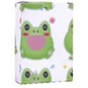 Kawaii-frog-rainy-season-japanese Playing Cards Single Design (Rectangle) with Custom Box View1