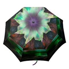 Aurora Borealis Nature Sky Light Folding Umbrellas by Grandong