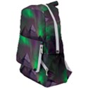 Aurora Northern Lights Celestial Magical Astronomy Travelers  Backpack View1