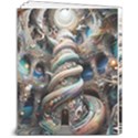 Fantasy Psychedelic Building Spiral 8  x 10  Softcover Notebook View2