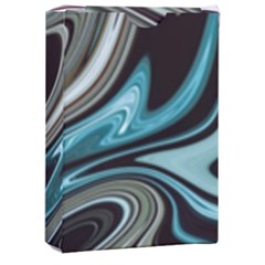 Abstract Waves Background Wallpaper Playing Cards Single Design (rectangle) With Custom Box by Ravend