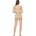 Love Mom Happy Mothers Day I Love Mom Graphic Pattern Frilly Bikini Set View2