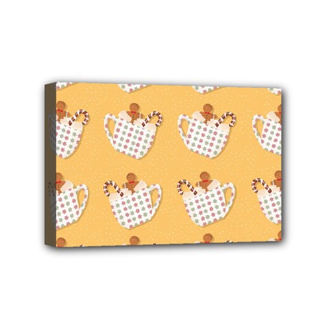 Background Stars Pattern Wallpaper Mini Canvas 6  X 4  (stretched) by Pakjumat