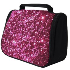 Pink Glitter Full Print Travel Pouch (big) by Amaryn4rt