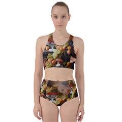 Abundance Of Fruit Severin Roesen Racer Back Bikini Set by Amaryn4rt