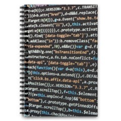 Close Up Code Coding Computer 5 5  X 8 5  Notebook by Amaryn4rt