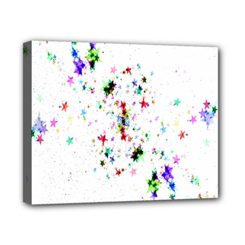 Star-structure-many-repetition- Canvas 10  X 8  (stretched) by Amaryn4rt