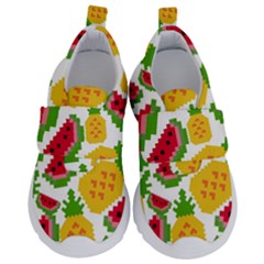 Watermelon-pattern-se-fruit-summer Kids  Velcro No Lace Shoes by Amaryn4rt