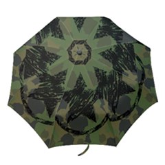 Military-camouflage-design Folding Umbrellas by Amaryn4rt