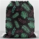 Geometric-seamless-pattern Drawstring Bag (Large) View1