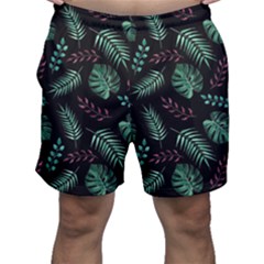 Seamless Bakery Vector Pattern Men s Shorts by Amaryn4rt