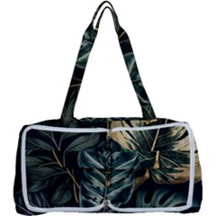 Tropical Leaves Foliage Monstera Nature Home Multi Function Bag by Pakjumat