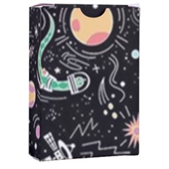 Animals Galaxy Space Playing Cards Single Design (rectangle) With Custom Box by Pakjumat