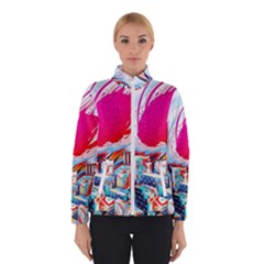 Artistic Psychedelic Art Women s Bomber Jacket by Modalart