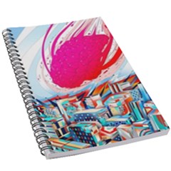 Artistic Psychedelic Art 5 5  X 8 5  Notebook by Modalart