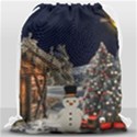 Christmas Landscape Drawstring Bag (Large) View1