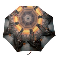 River Buildings City Urban Folding Umbrellas by Sarkoni