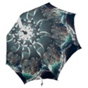 Pirate Ship Boat Sea Ocean Storm Hook Handle Umbrellas (Large) View2