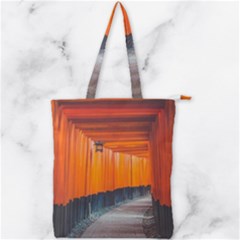 Architecture Art Bright Color Double Zip Up Tote Bag by Amaryn4rt