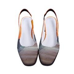 Architecture Art Bright Color Women s Classic Slingback Heels by Amaryn4rt
